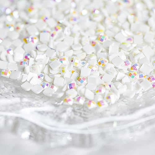 Miniatura 6 de DMC 5200 AB - Cuentas de pintura de diamantes 5D, accesorios de pintura de diamantes cuadrados, taladros de diamantes de imitación AB con parte