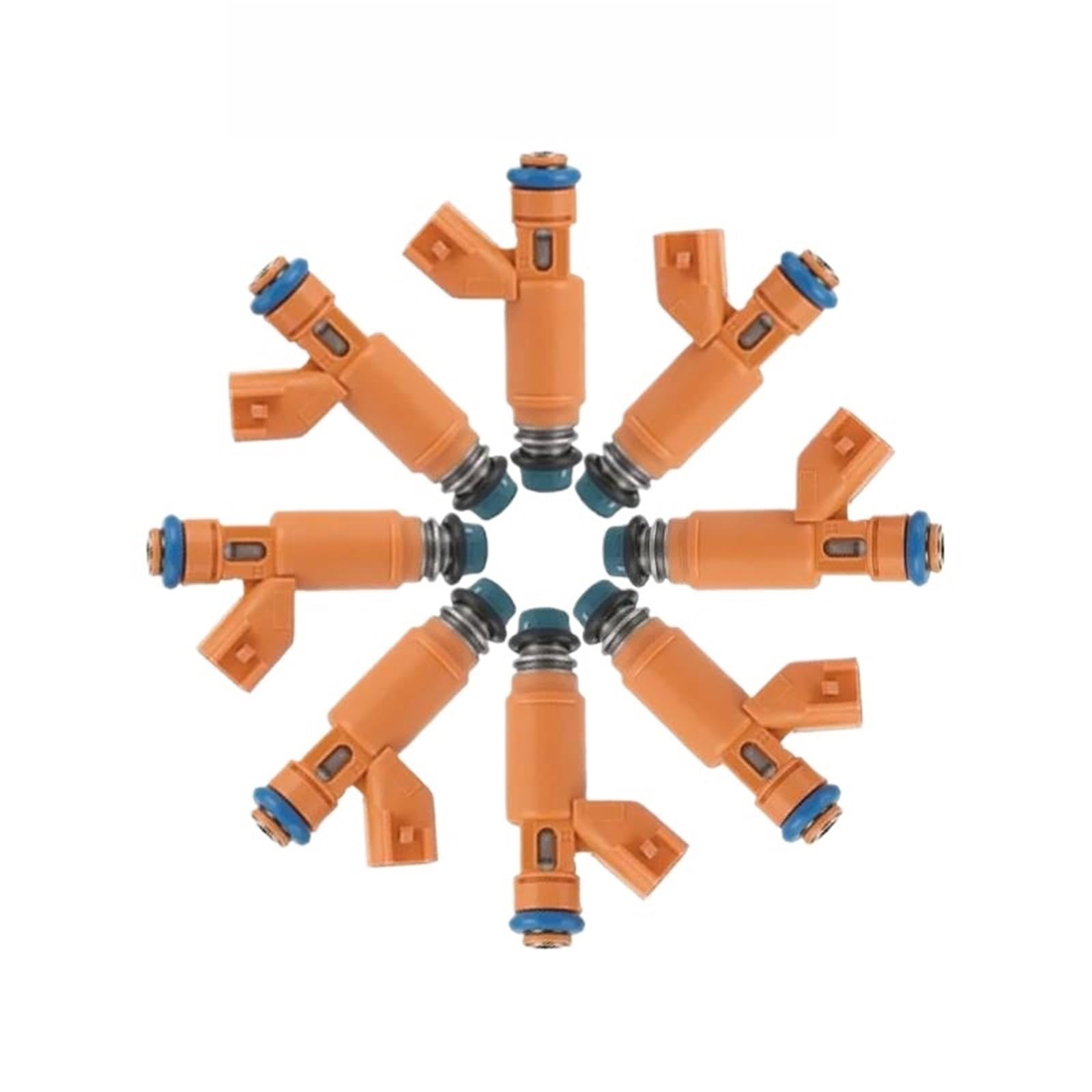 Car Engine Flow Match Fuel Nozzle 2W93-AA for Land for Rover for Range for Rover AJ82353 195500-4280 195500-4260 85212242 8pcs Fuel Injector