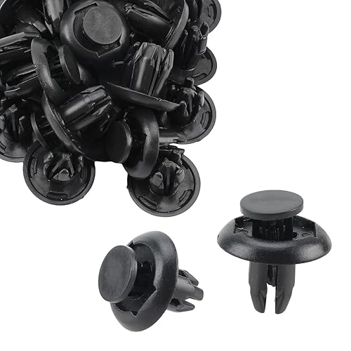 Miniatura 2 de 30 piezas B45A-56-146A Retenedor Tipo Empuje Guardabarros Protector Splash Shield Cubierta de parachoques Clip Remache para Mazda 3, 5, 6, CX-3,