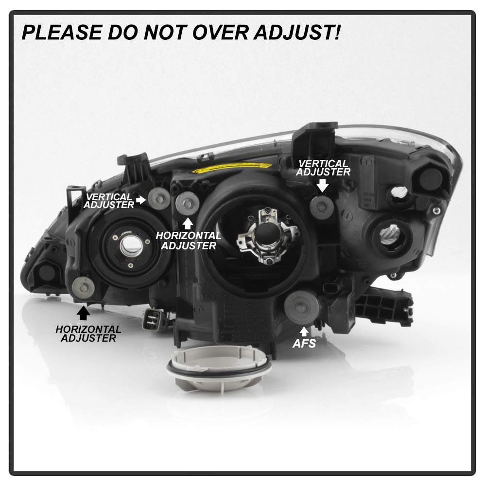 AKKON - For 2007 2008 2009 Lexus ES350 ES 350 Driver Left Side Halogen Type Headlight Headlamp Replacement