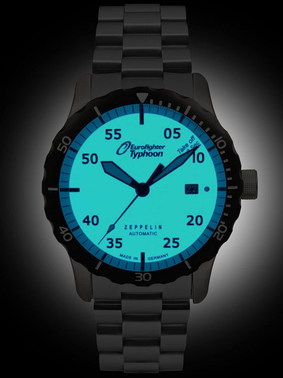 Zeppelin Eurofighter 7268M5 Orologio automatico uomo