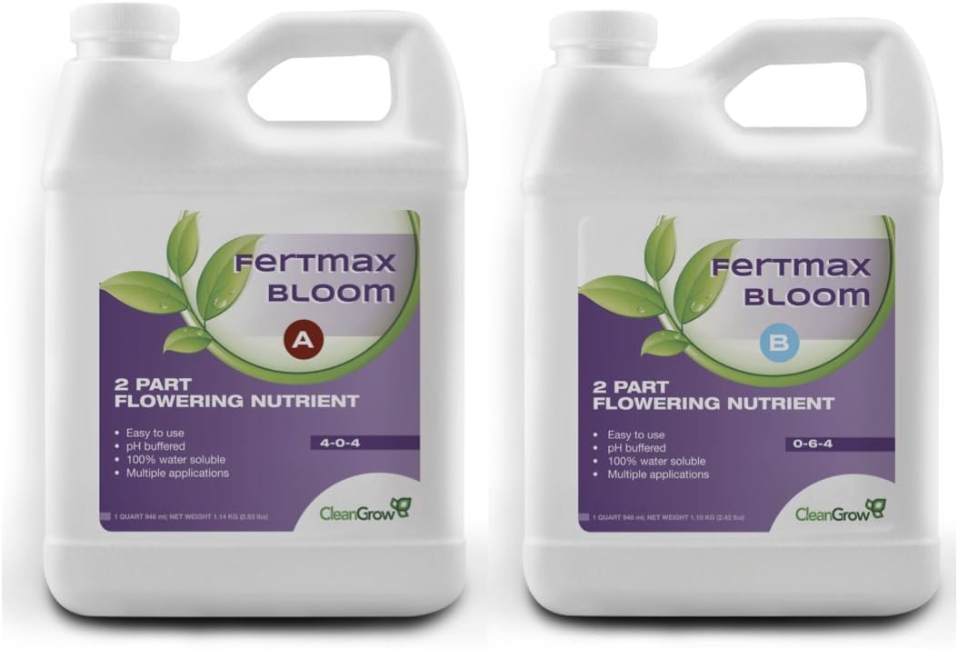 CleanGrow Fertmax Bloom Fertilizers (Pack of 2) Home