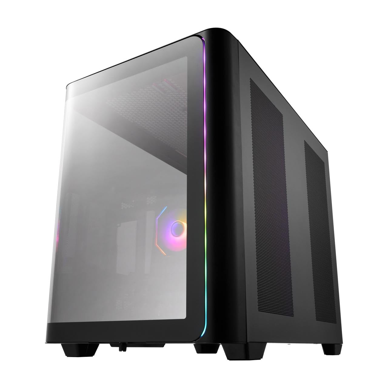 FSP Geh Midi M580-BA ATX/M-ATX/M-ITX o.N. Black retail (POC0000254)