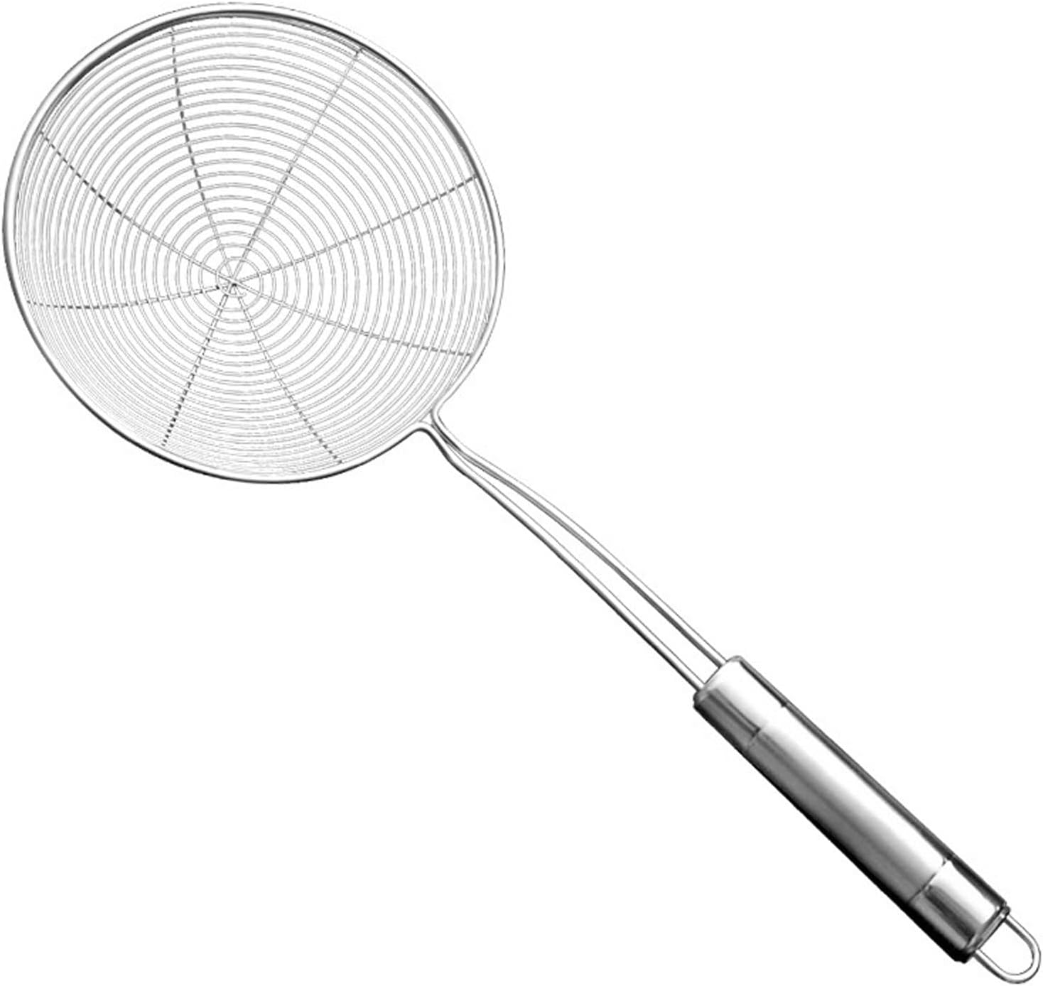 Food Strainers Stainless Steel Skimmer Strainer Colander Mesh Deep Fryer Oil Frying Scoop Noodles Dumpling Sieve Kitchen Tools Kitchenware