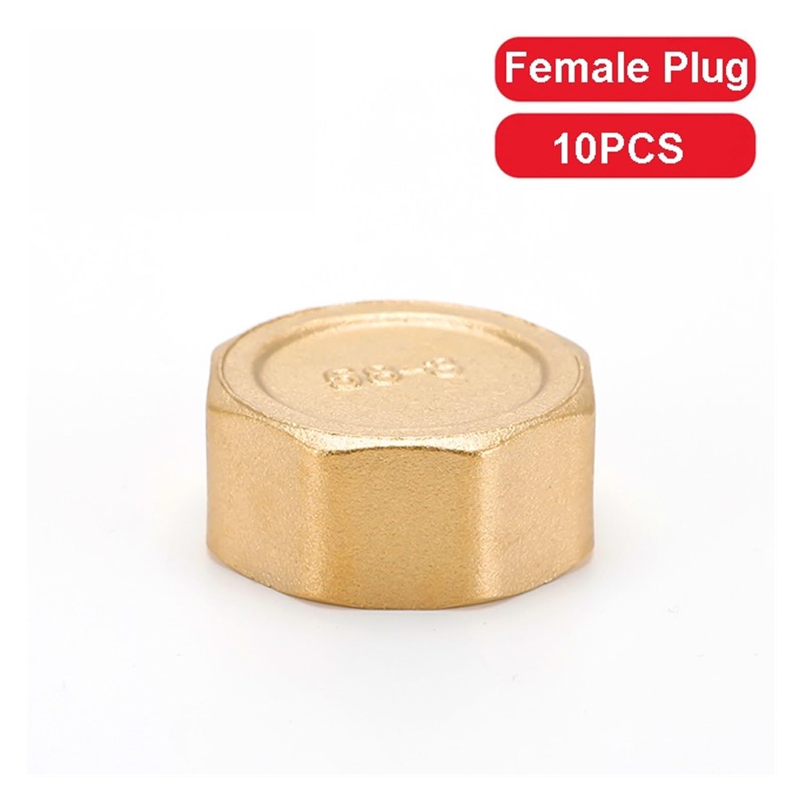 Mosiężna Złączka Smarownicza Z Gwintem Zewnętrznym, Łbem Sześciokątnym, Rozmiary Od 1/8" Do 1".(10pcs Female Plug,3/4")