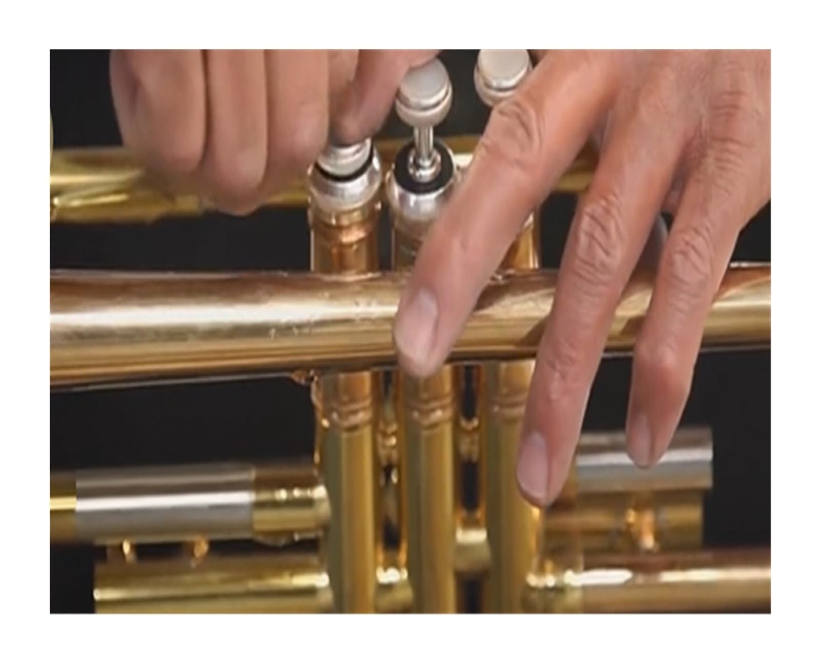 trąbka instrument Trąbka B-płaska trójtonowa trąbka z brązu fosforowego materiał egzaminacyjny dla początkujących