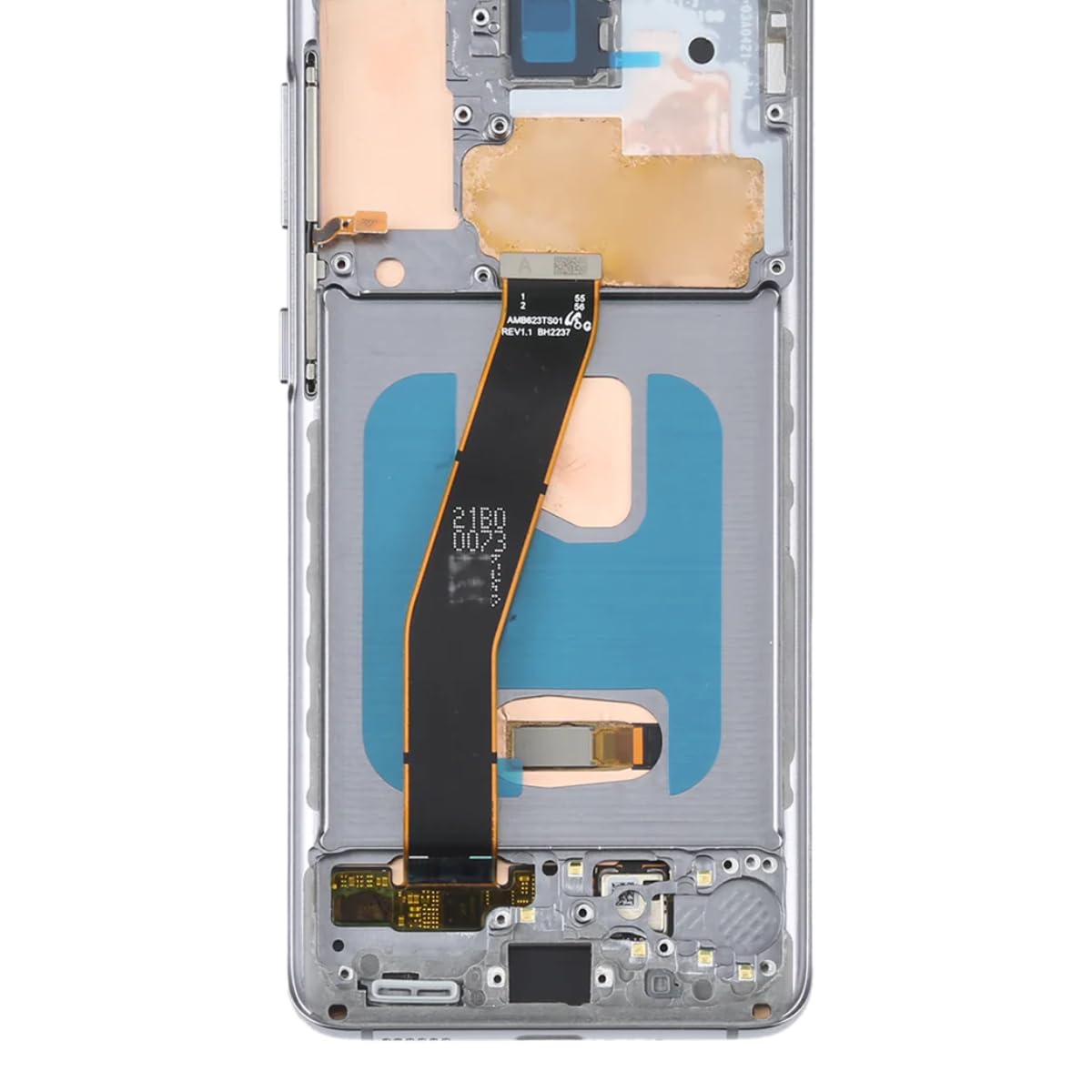 It'Go Écran Full INCELL pour Samsung S20 G980 LCD Écran tactile de rechange avec outils Gris avec cadre Haute qualité