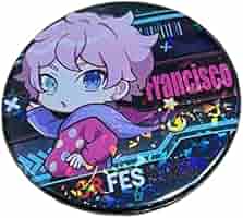 CR ゆかたの日 ふらんしすこ 缶バッジ Amazon.co.jp: CRフェス 缶バッチ ふらんしすこ フランシスコ
