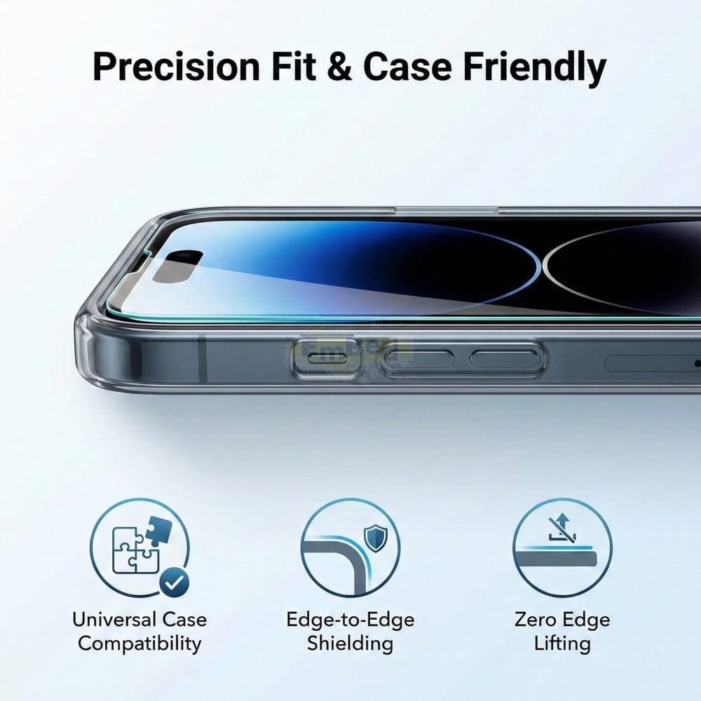 Embed Matte Fiber Screen Guard for Samsung Galaxy S24 | Anti-Glare, Smooth Touch, Scratch Resistant, Bubble Free, with Installation Kit — Amazon image 5