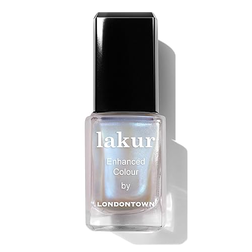 LONDONTOWN Nail Polish/Topper - Chrome Glaze - Enhanced Color Long Lasting Top Nail Coat Gel-free Shine Nail Look, 0.4 oz - Starry Chrome Glaze - 0.4 Fl Oz (Pack of 1)