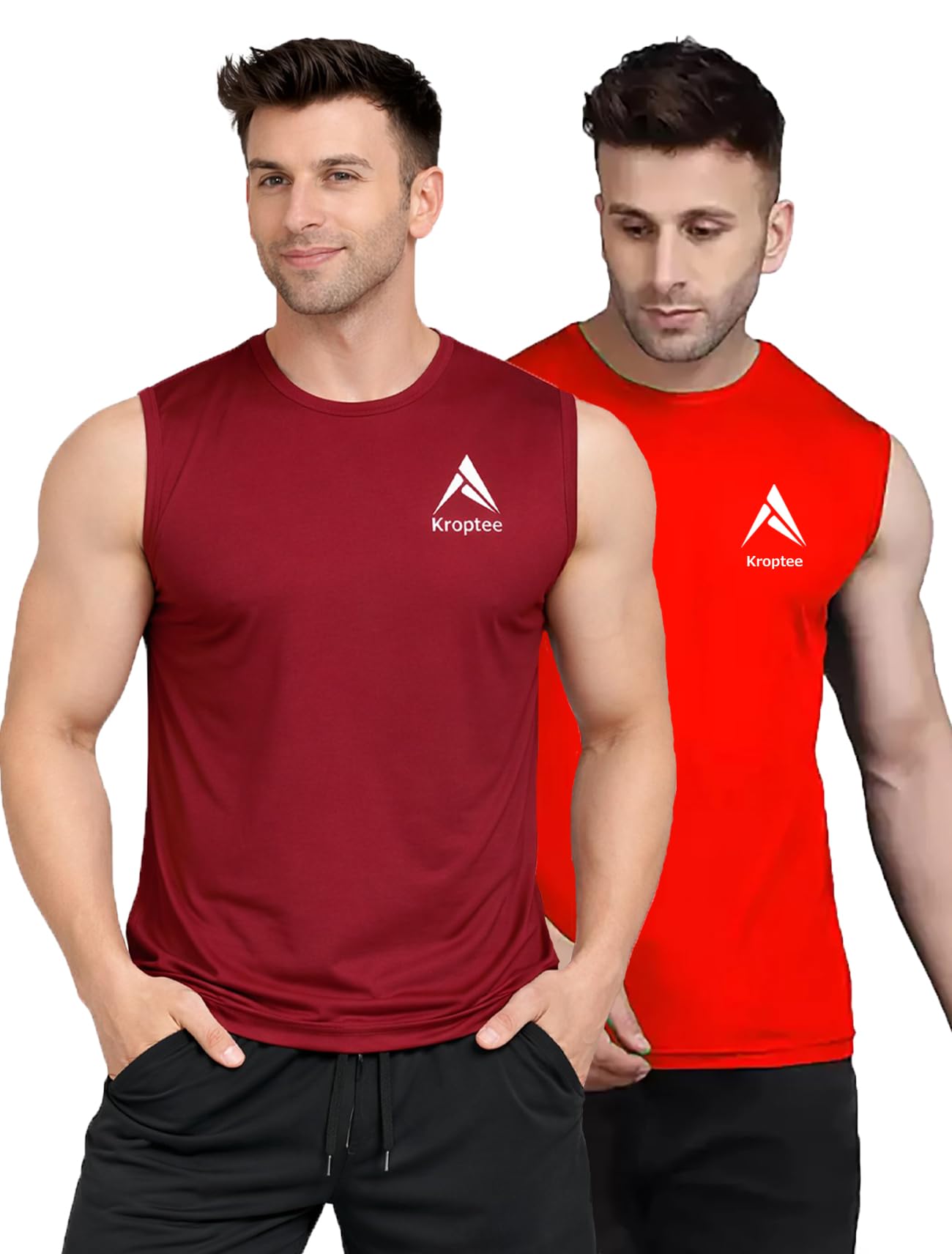 Stylish Vest for Men |Ganji for Boys - Perfect for Gym Workouts,| Men's Tank Top Regular fit|Cotton Combo Pack of 2 Sports Vest-picture-28