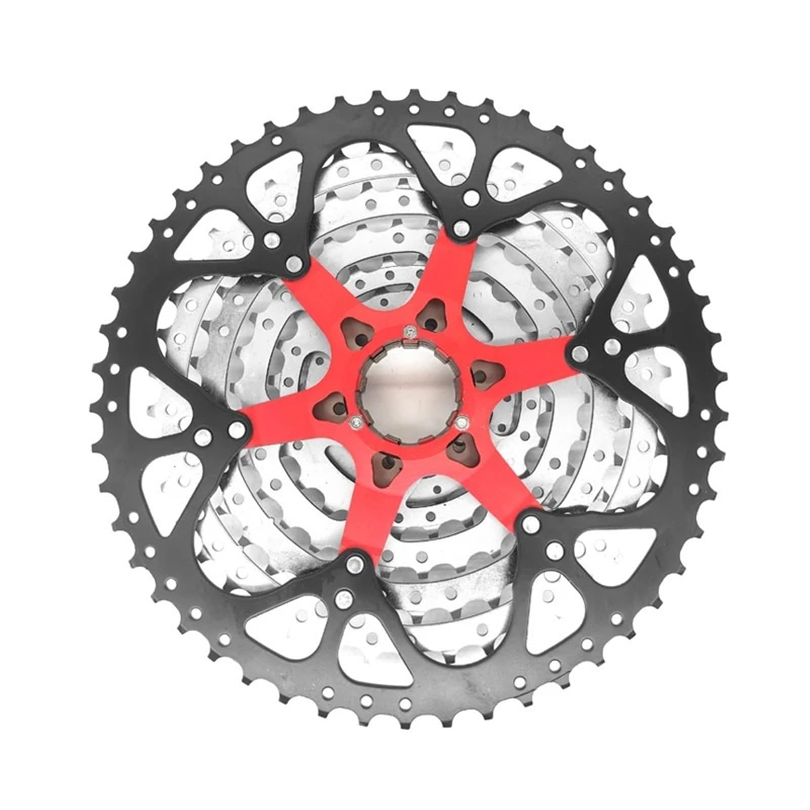 Cassette e pignoni Cassetta pignoni MTB 12 velocità per Ruota Libera 11-46/50/52T, volano 12V, Ricambio per Bicicletta da Montagna per SHIMAN SRAM HG Ruota Libera