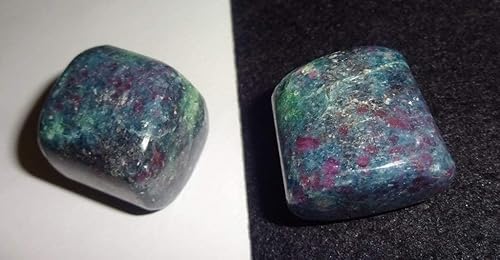 Miniatura 4 de Combo de rubí, cianita y rubí, piedra preciosa curativa de cristal natural pulido a mano de grado A  1 pieza, Piedra preciosa de