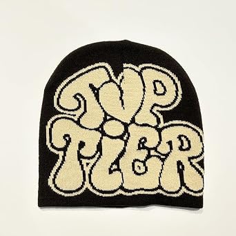Y2K Beanie for Women Cap Hip Hop Graphic Hats 90s Fashion Decoration Warm Caps Men Knitted Winter Beanies
