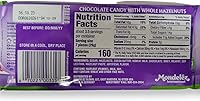 Vista 3 de Milka Chocolate con leche con avellanas enteras (paquete de 5), 1.10 libras