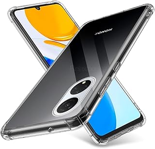 جراب حماية شفاف ناعم ممتص للصدمات لموبايل هونر X7، شبكة الجيل الخامس 5G، لهونر اكس 7، اكريليك