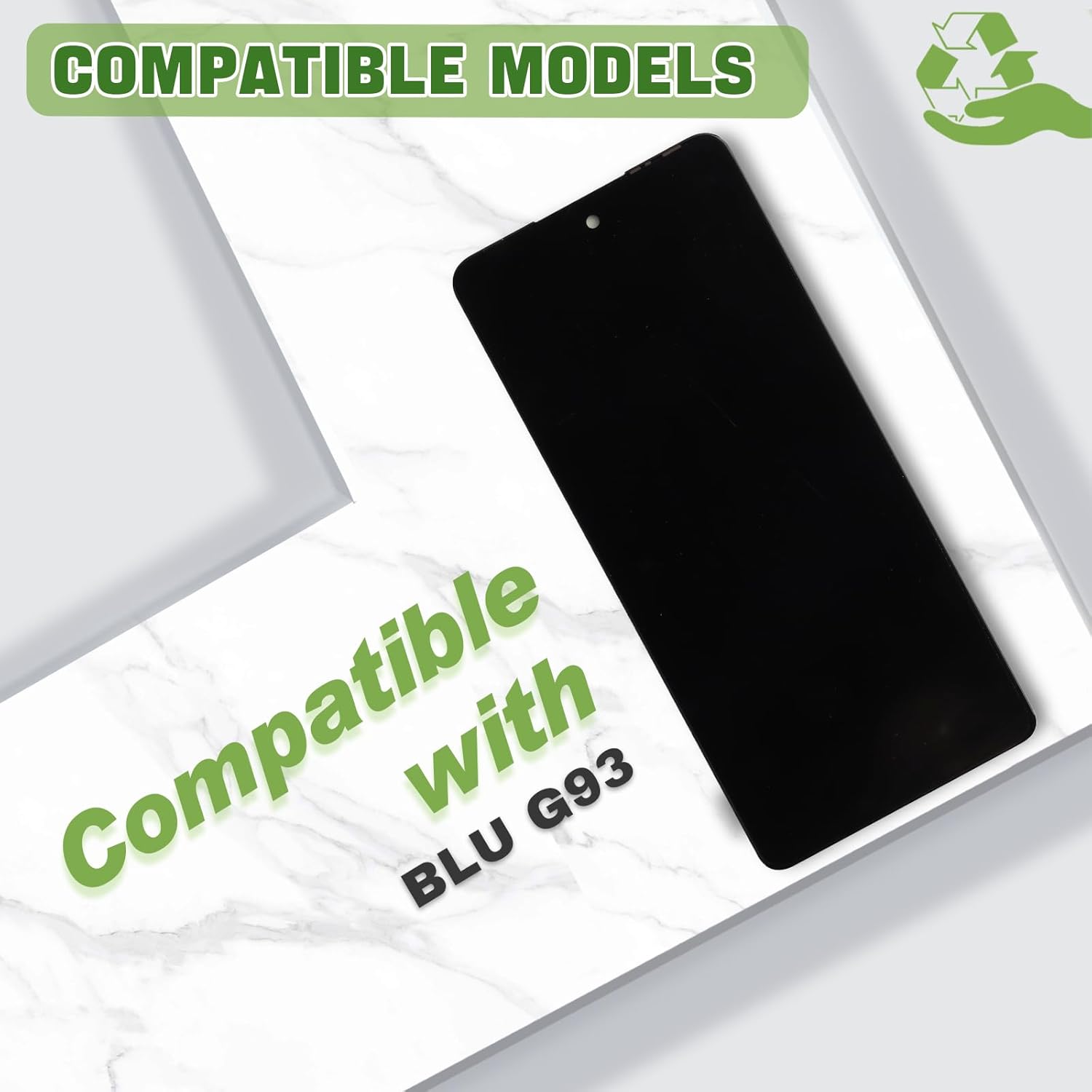 6.78" New LCD Display Compatible with BLU G93 G0910 Touch Screen Digitizer Assembly Replacement with Upgraded Repair Tools Kit-Not for BLU G91
