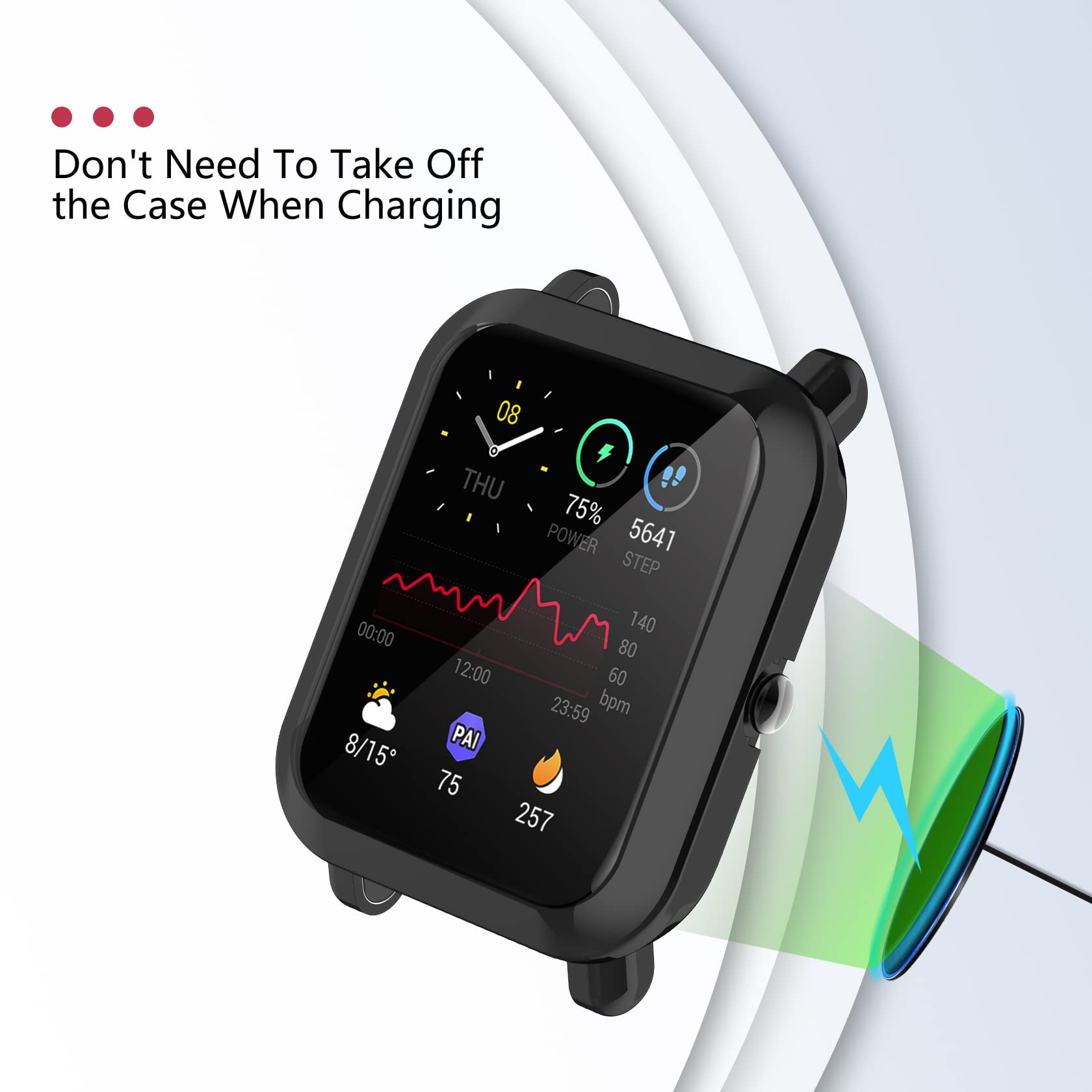 Custodia In TPU Trasparente Per Amazfit GTS 2 Mini - Copertura Protettiva Ultra Sottile E Antiurto - Foto 10