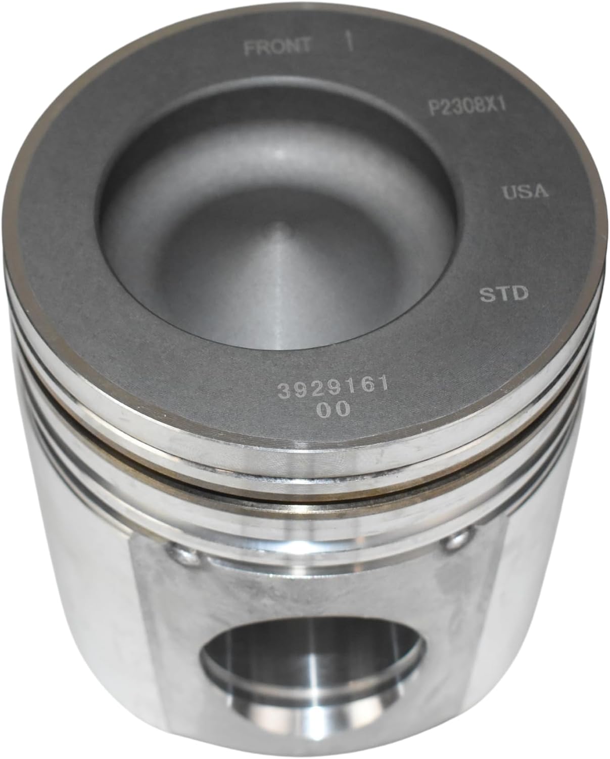 Piston Set (4) or (6) 3929161 W/Pin, Retainers & Piston Rings For Cummins 4B3.9, 6B5.9, ISB, QSB4.5, QSB3.9 (4)