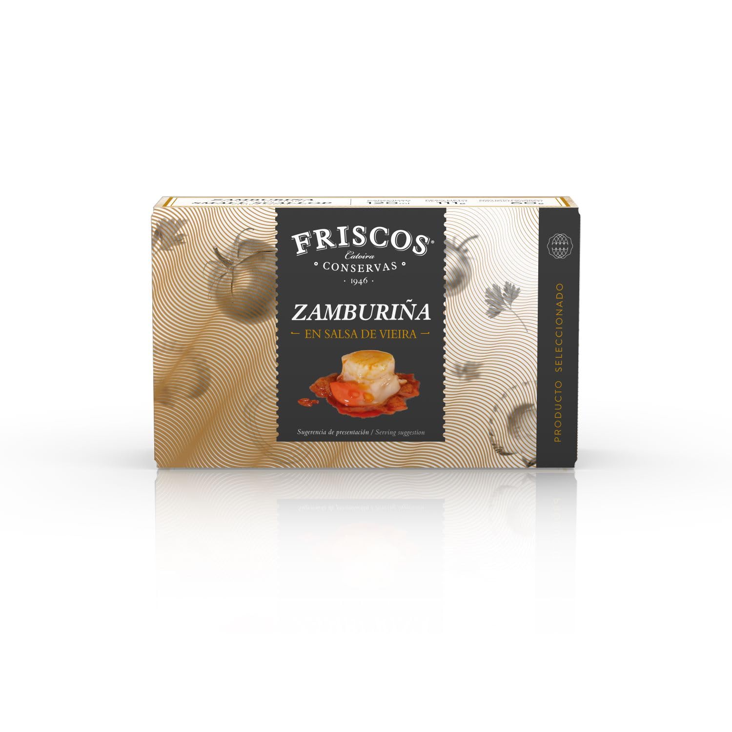 FRISCOS Zamburiñas de las Rias Gallegas en salsa de vieira. 12 unidades
