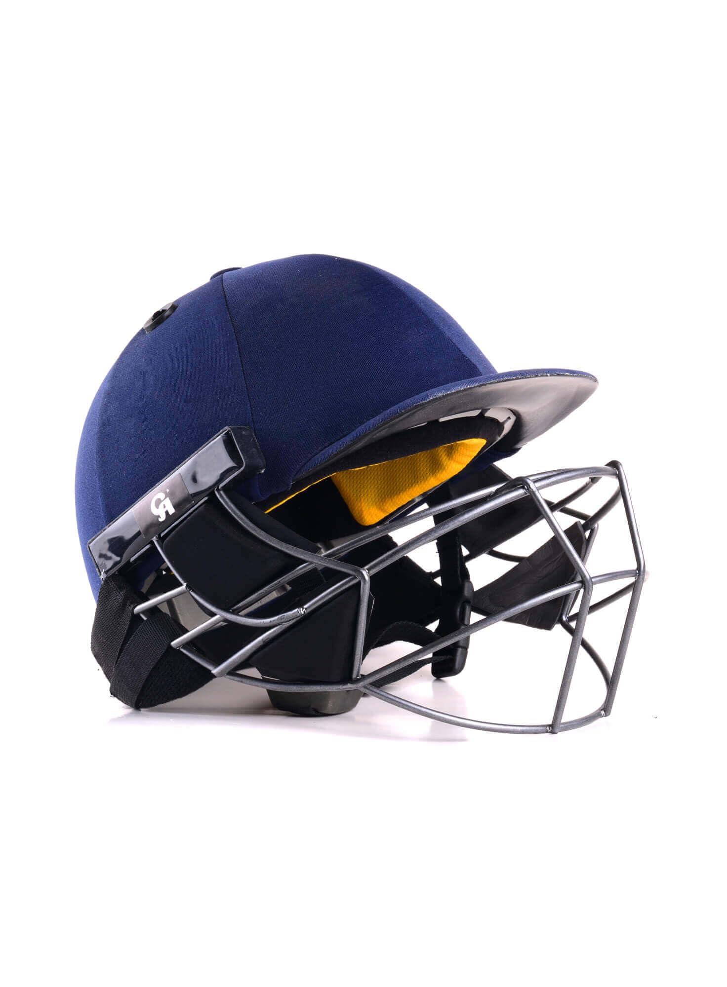 CA SM-18 Cricket Batting Helmet with Steel Face Guard Navy