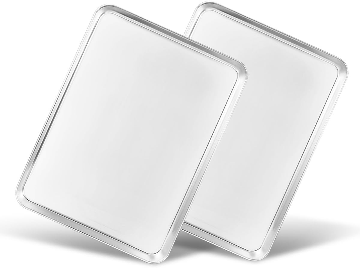 Baking Sheets Set of 2, Bastwe 16 inch Cookie Sheets