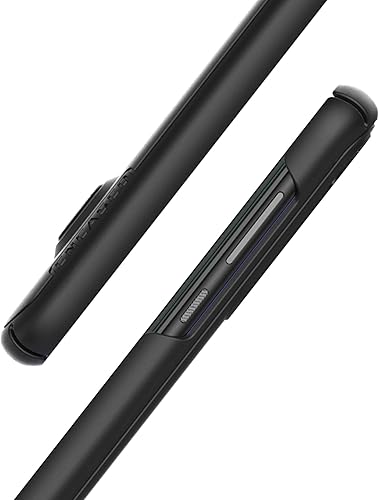 Miniatura 5 de Moto G Power 2020 - Funda para cinturón con función atril (Slimline) ultrafina con clip para Motorola G Power, color negro (Moto G Power)