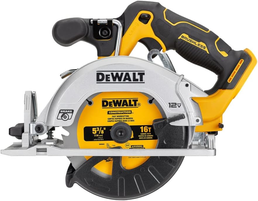 DEWALT DCS512J1 XTREME™ 12V MAX* 5-3/8 in. Brushless Cordless Circular Saw Kit