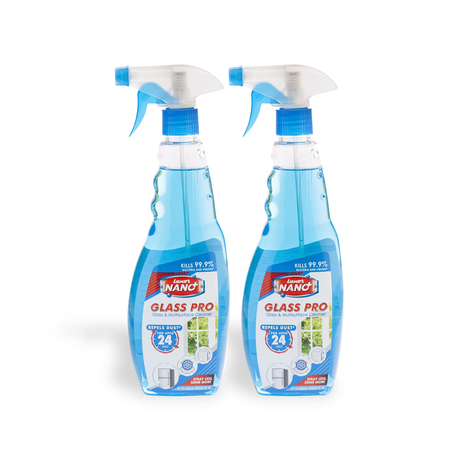 Luxor Nano Glass Pro Glass & Multi Surface Cleaner with Streak Free