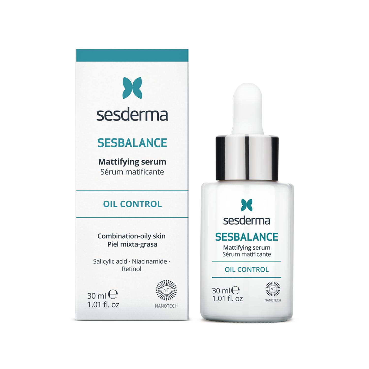 Sesderma Sesbalance Mattifying Serum Mattifying Serum For Oily And Combination Skin 30 Ml