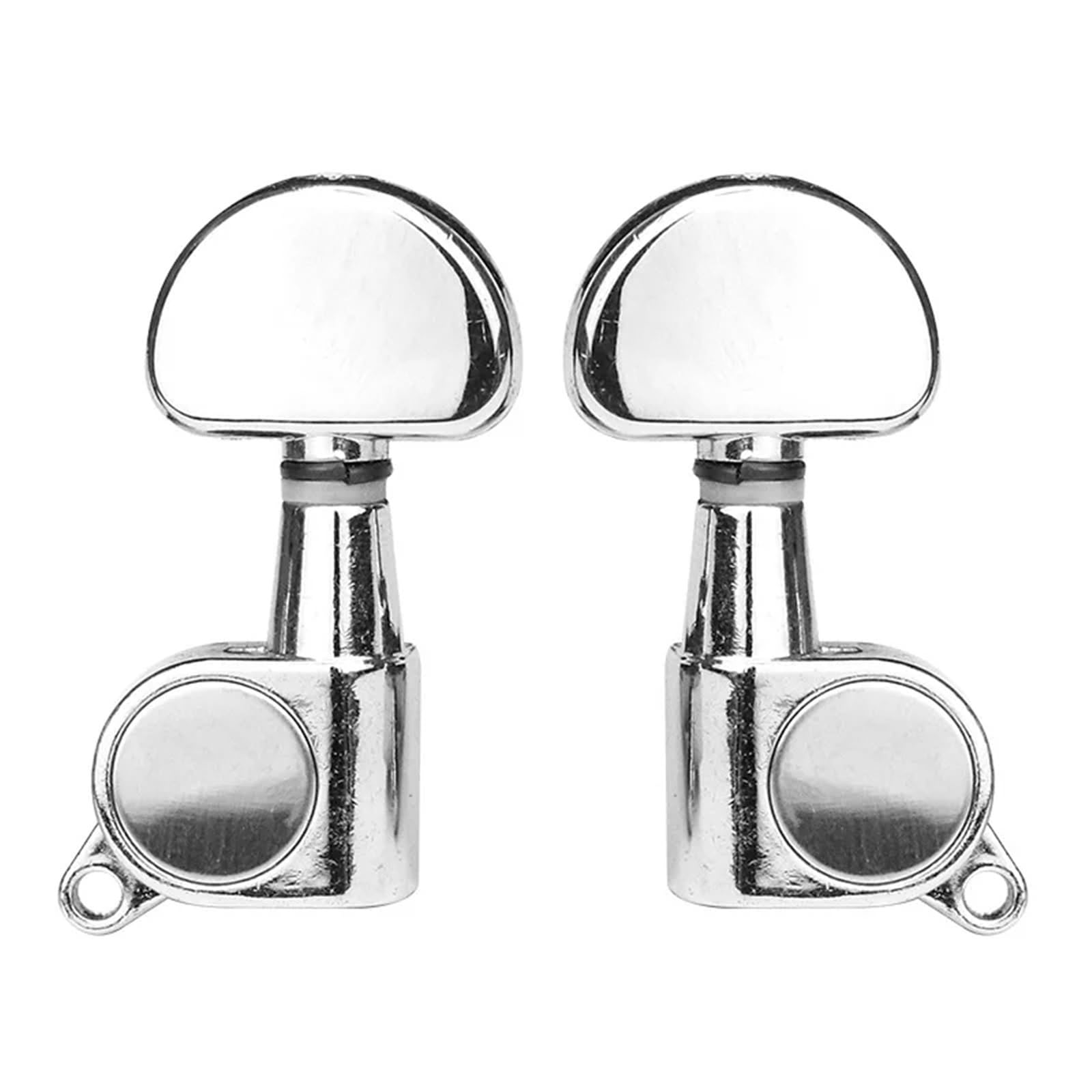 Afinador de Guitarra Clavijas de afinación cuerdas for guitarra folk, afinadores botón metálico semicerrados o totalmente cerrados, accesorios for clavijas | C 6Pcs