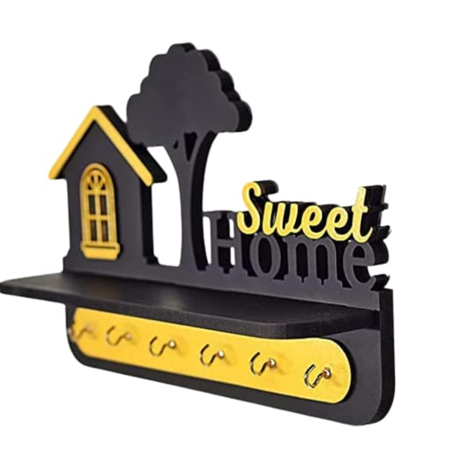 Wooden Texture 3D Name Plate for Home Entrance, Outdoor Wall, Office Door Decor, Malayalam Acrylic Custom Name Board for House, Flat, Gate & Personalized Gift – 17 x 8 Inch — Amazon image 8