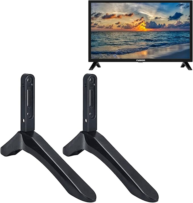 Gambe Supporto TV Universale - Base Da Tavolo Con Viti, Per TV 32-75 Pollici, Portata 75 Kg - Foto 2