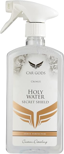 Car Gods Paint Sealing 'Holy Water' - Shielding Polish with Hydrophobic Nano Coating, Protecting Against Water and UV Damage - Easy Application - 500ML