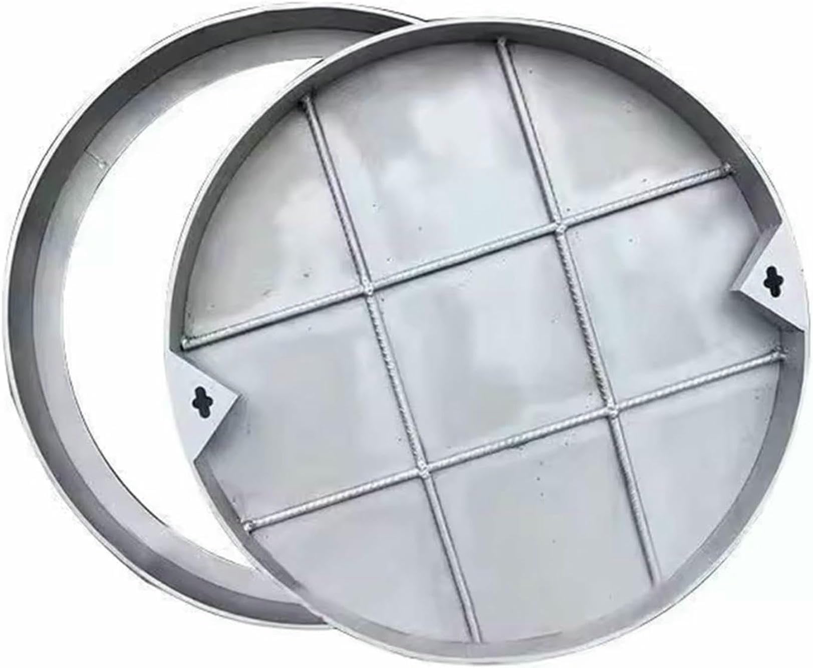Couvercle de lavabo d'égout invisible en acier inoxydable pour sublimer votre allée de jardin