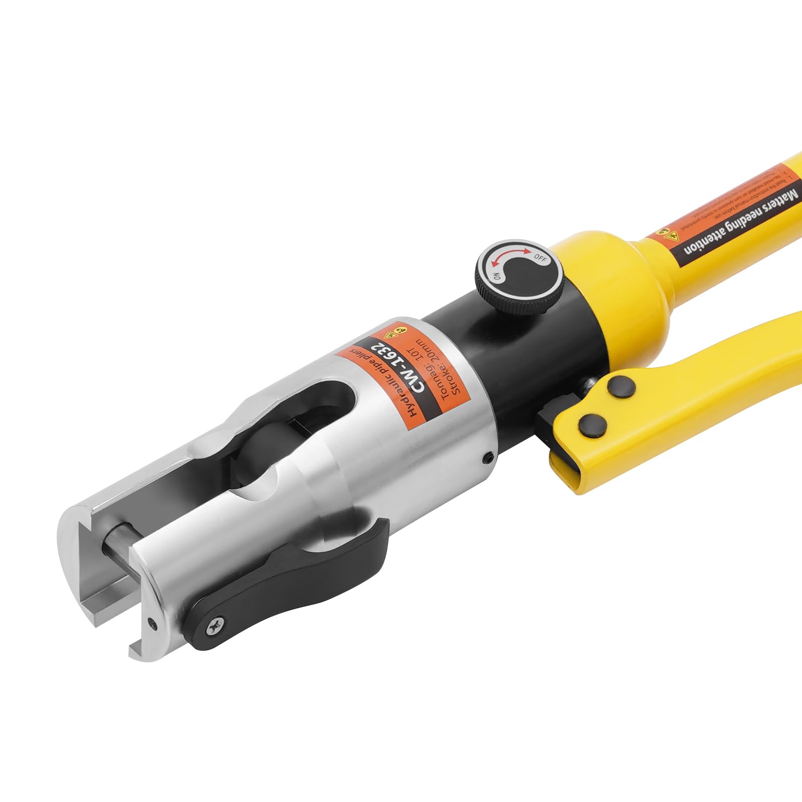 Pinza idraulica TH & M contorno M12/15/18/22/28+TH16/20/26/32 per tubi in alluminio, tubi in plastica, tubi PEX, tubi multistrato, estremità del cavo, connettori nudi e crimping esagonale
