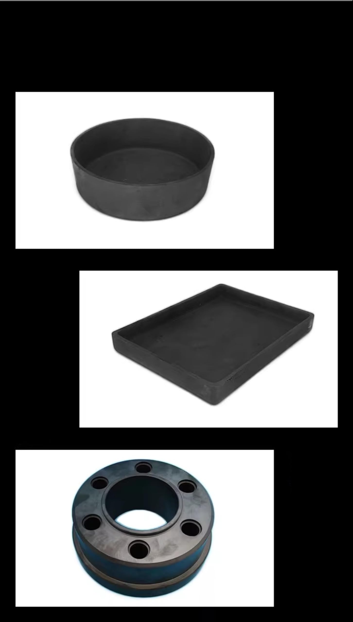 Crisol de carburo de silicio, artículos de horno de laboratorio de cerámica a temperatura de 1650 °C | Calefacción y procesamiento de materiales en laboratorios y hornos industriales.(50x50mm Sintered)