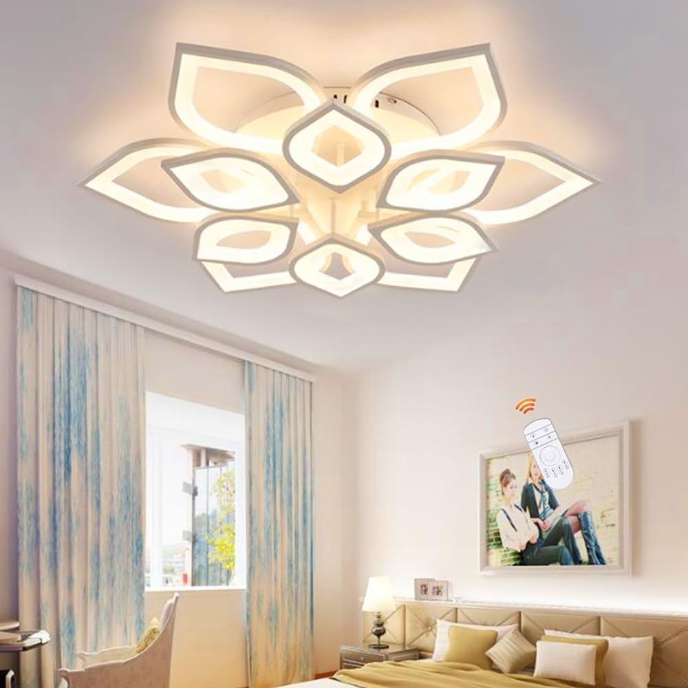 Plafonnier LED salon moderne pour illuminer vos repas en salle à manger