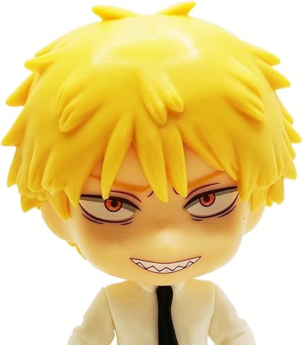 BoneKnight Figura de anime de Chainsaw Man (2 piezasjuego), regalo para niños, Halloween, Acción de Gracias, Navidad, regalos de cumpleaños