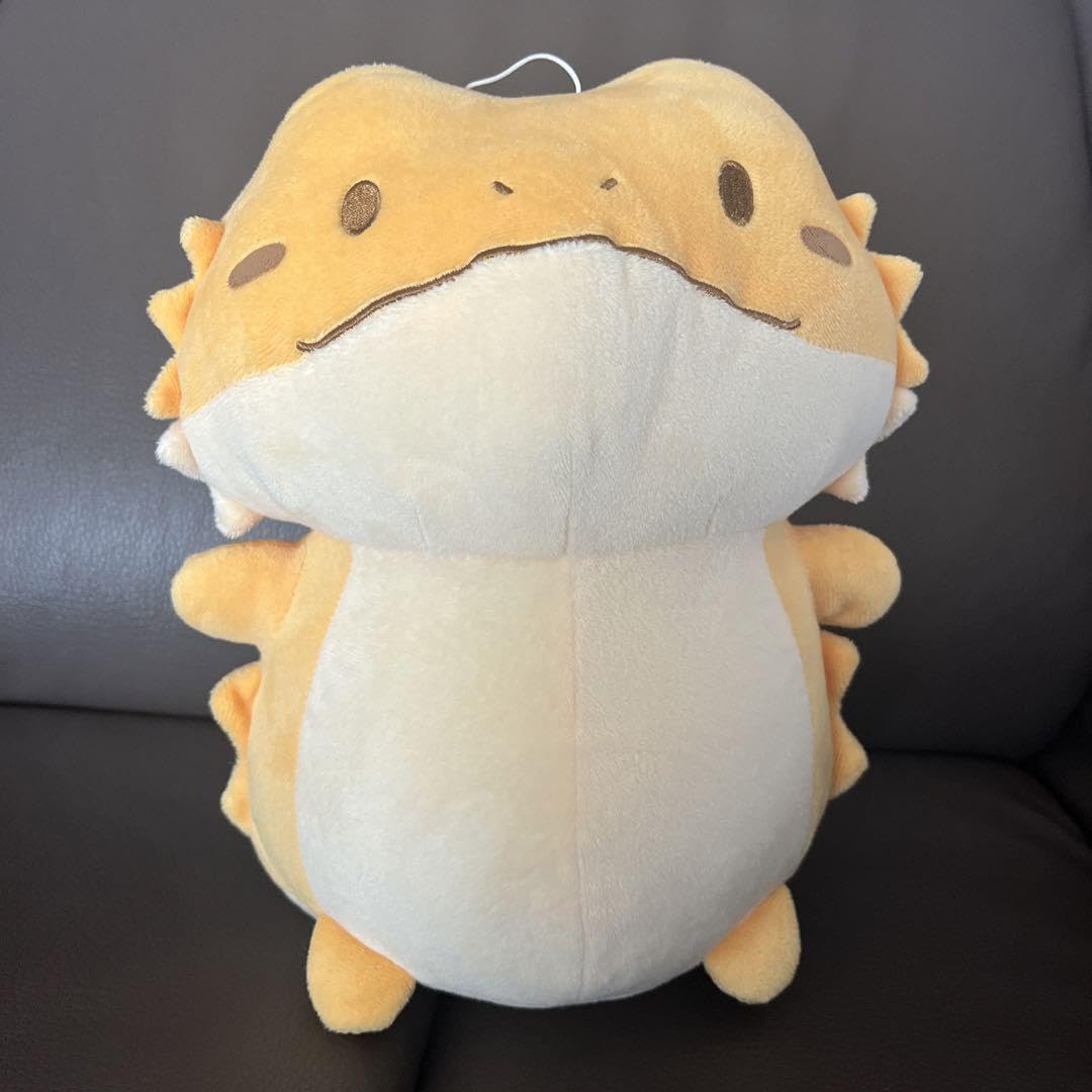 【タグ付き】ツク之助 フトアゴヒゲトカゲ ぬいぐるみ ツクツクれぷたいるず Amazon.co.jp: ツク之助 でっかいフトアゴヒゲトカゲぬいぐるみ
