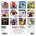Doug the Pug 2021 Mini Wall Calendar (Dog Breed Calendar)