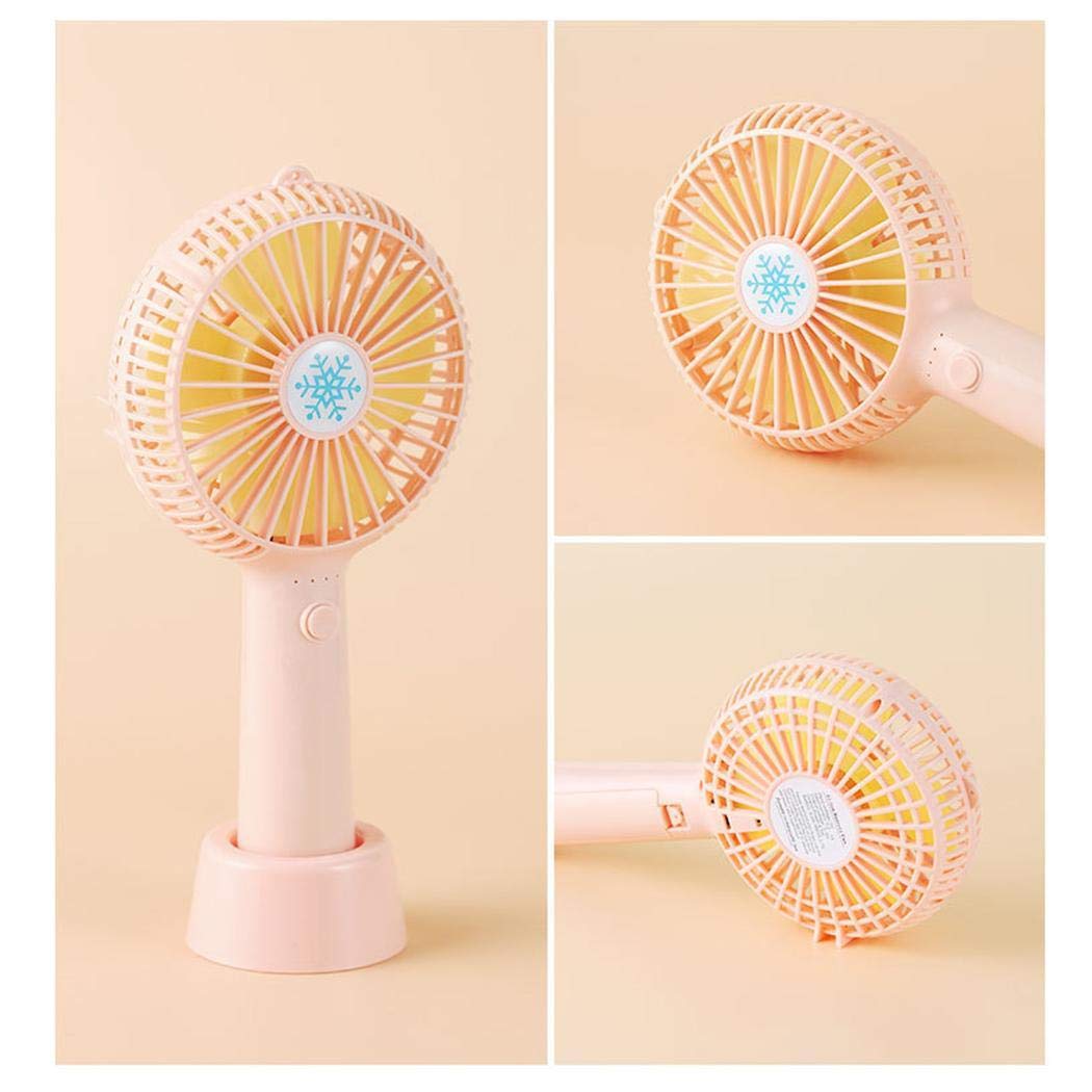 GreeiokPortable Fan Handheld Cooler USB Rechargeable Mini Electric Fan Outdoor Tower Fans