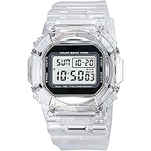 Sports Watch - Digital Chronograph Timer, Waterproof Fitness Tracker, LED Illuminated Multi Function Activity Wristwear | Shock Resistant Tacticals Outdoor Timepiece, Style Adventure Gear