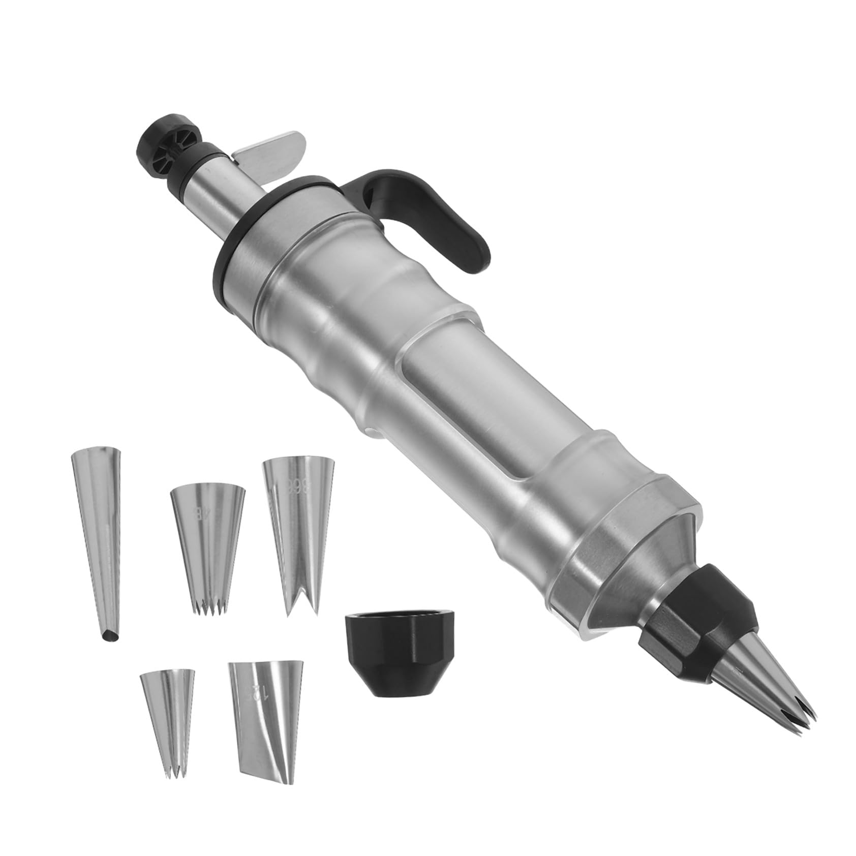 Outil de Décoration Gâteau INOX pour Pâtisserie DIY Presse à Biscuits et Glaçage Ustensile de Cuisine Pratique pour Usage Domestique