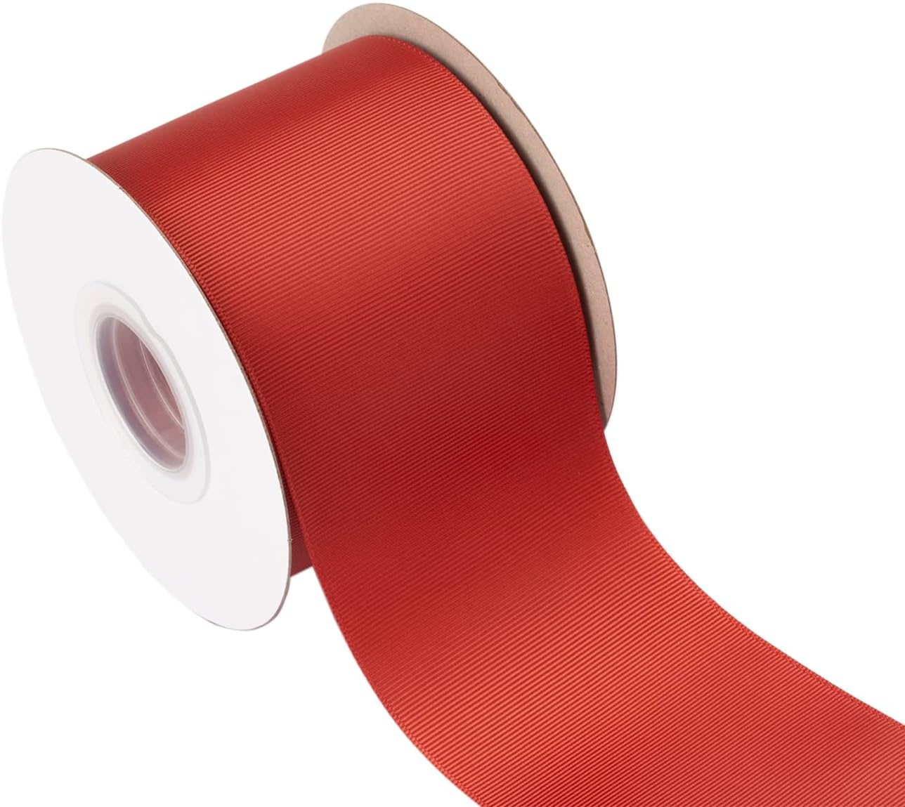 4 Inch Wide Ribbon Grosgrain Ribbon - 25 Yards (030-Black)