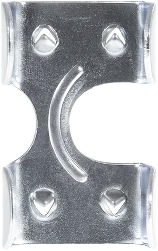 Miniatura 7 de Abrazaderas de cuerda doble chapadas en zinc resistentes para cables de 38 pulgadas, 12 pulgadas, 58 pulgadas y 14 pulgadas