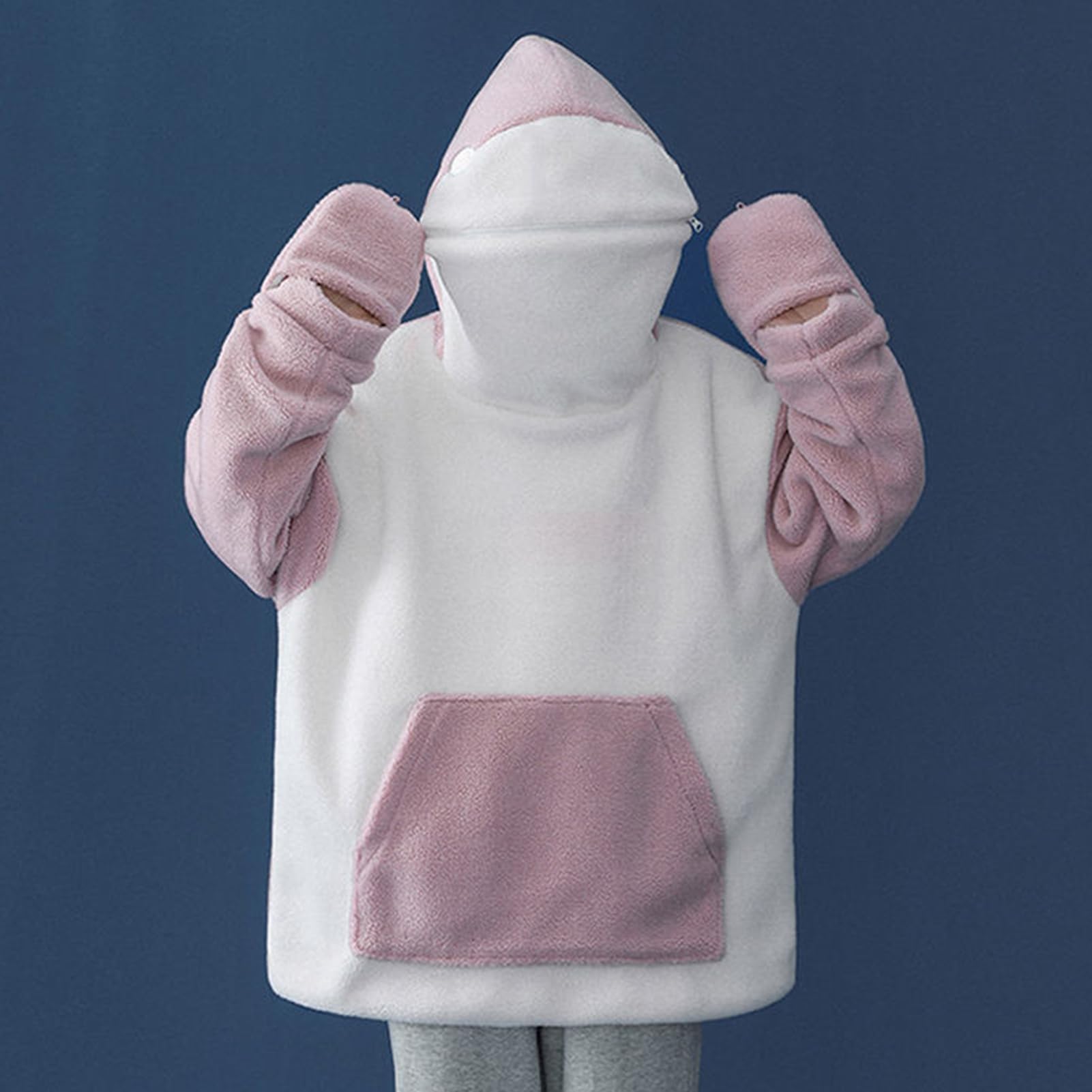 Teksome Shark Kapuzenjacke, Kapuzendecke, Sweatshirt, langärmelig