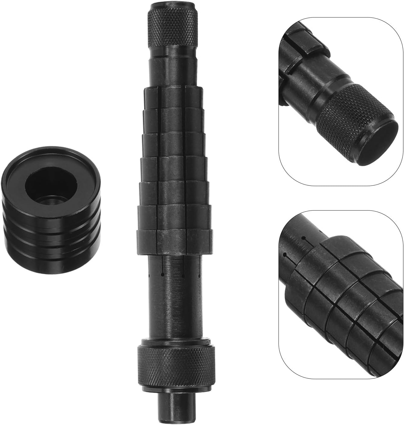Black Metal Ring Stretcher Expander for Travel Ring Size Adjustment