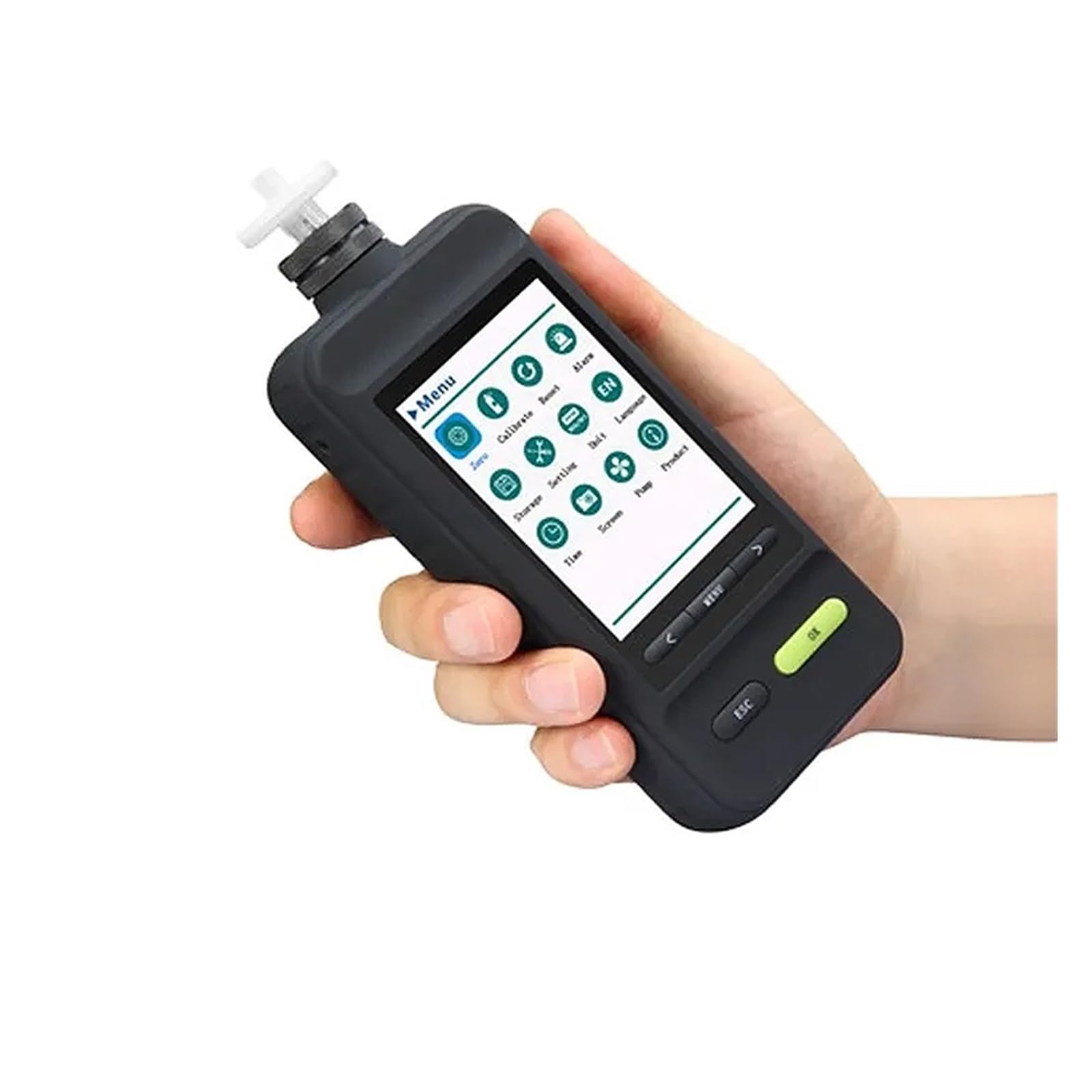 Detector de Gas Industrial portátil Bomba incorporada NO2 Temperatura Humedad SKZ1050E analizador dióxido nitrógeno