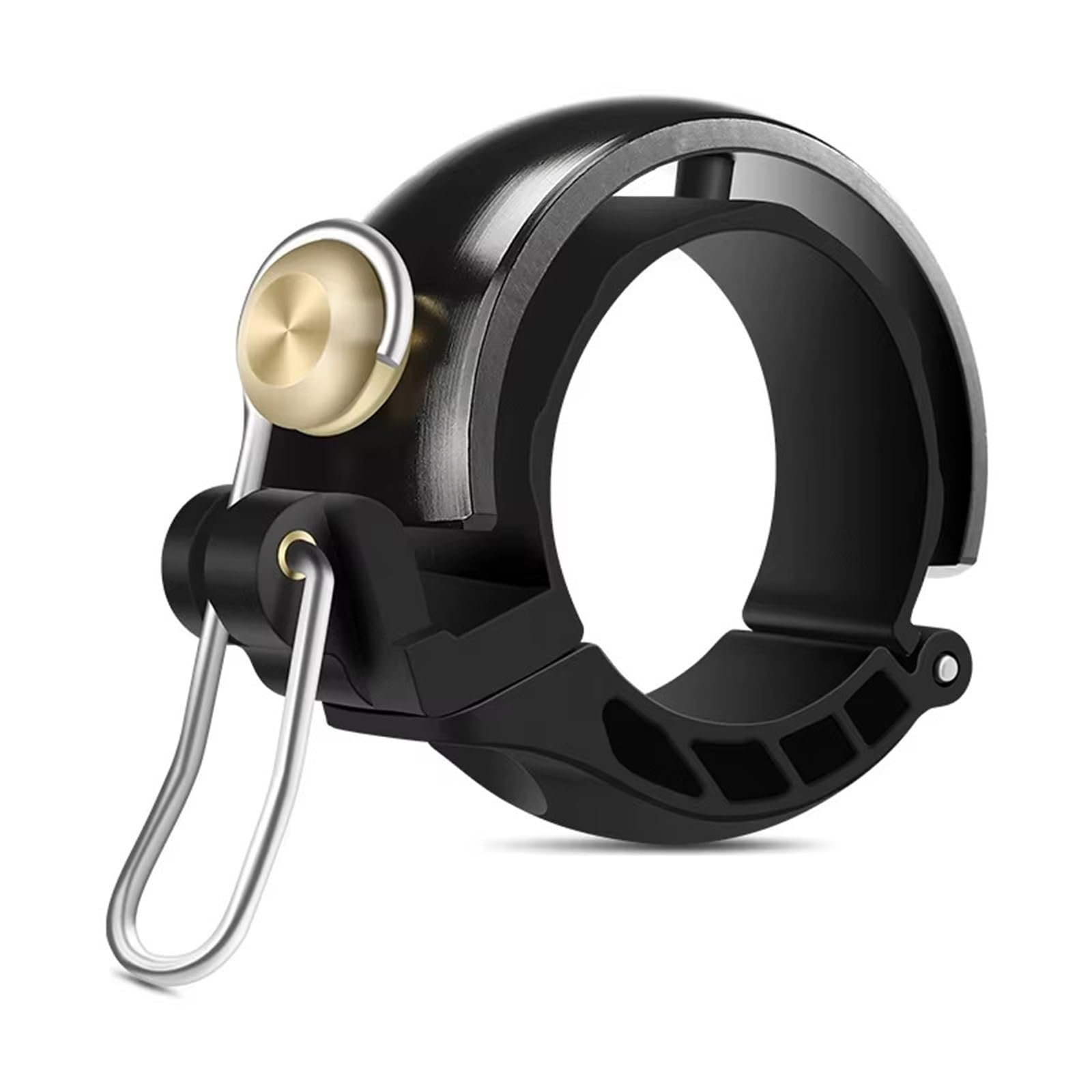 Lot de 10 sonnettes de vélo dissimulées 80 dB - Fort et clair - Étanche et antirouille - Convient pour les vélos de ville, de montagne et de route